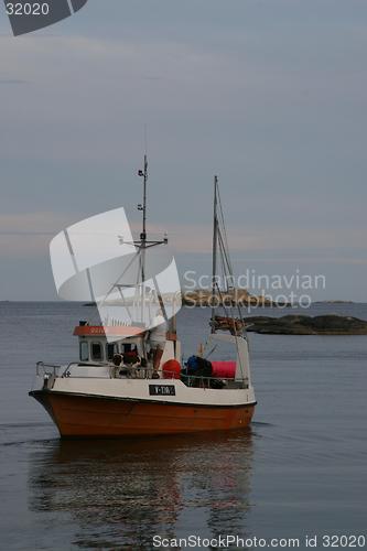 Image of Small Norwegian Fishing Boat