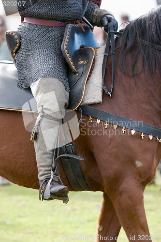 Image of Warrior Astride a Horse