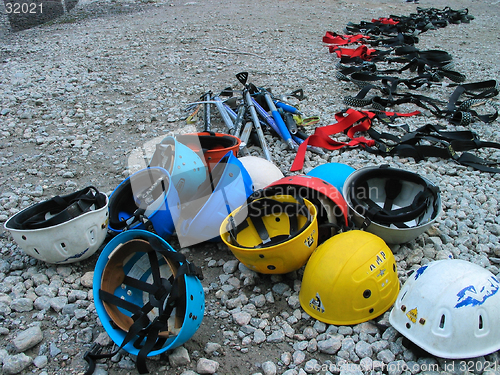 Image of equipment for mountaineering