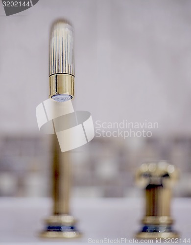Image of washbasin faucet