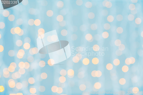 Image of blurred background with bokeh lights