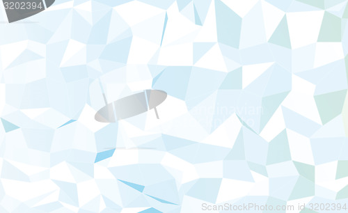 Image of abstract blue low poly pattern background