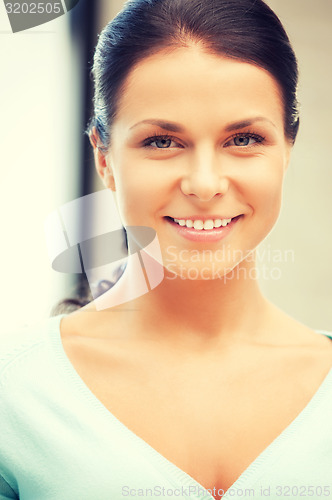 Image of happy and smiling woman