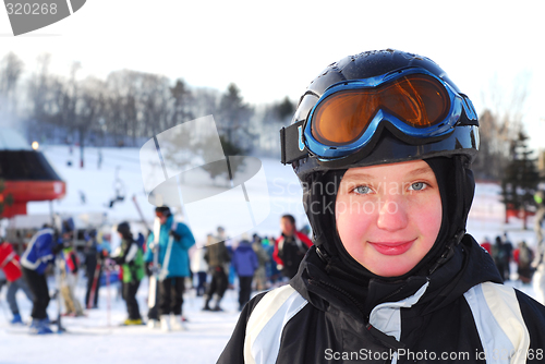 Image of Girl ski