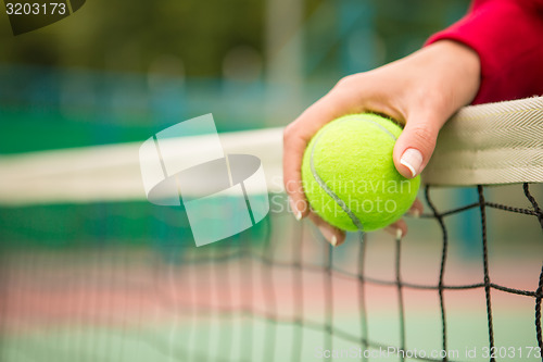 Image of tennis background