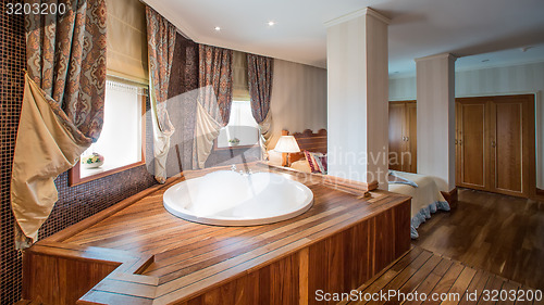 Image of luxury bathroom interior