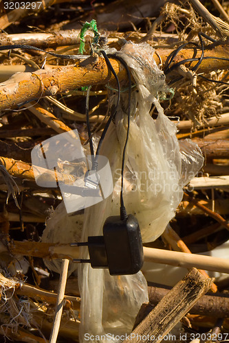 Image of pollution plastic