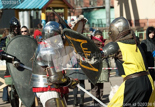 Image of Medieval knight tournament