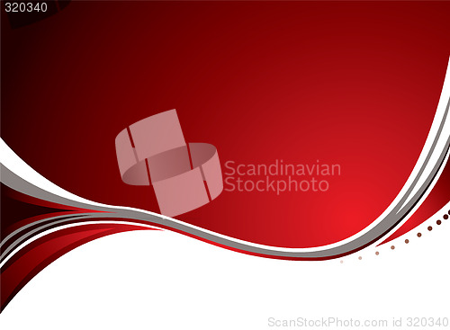 Image of red smooth abstract