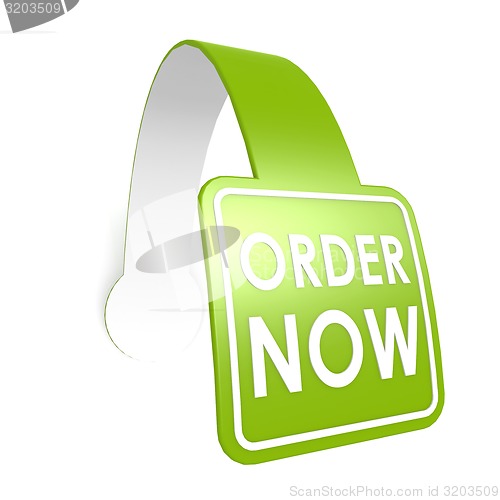 Image of Order now hang label