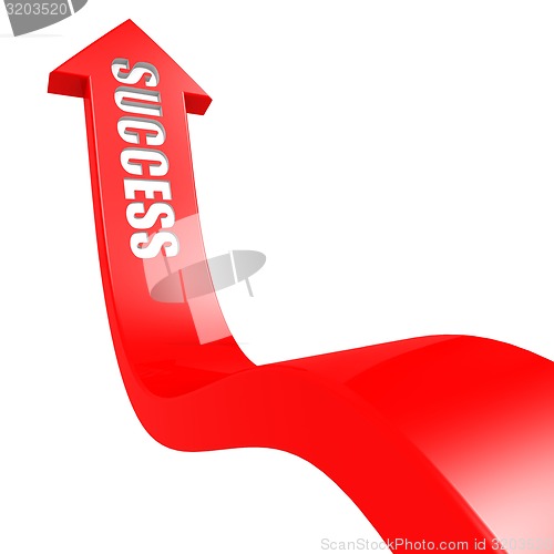 Image of Success arrow