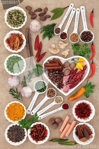 Image of Spice and Herb Abstract