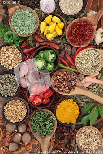 Image of Herb and Spice Ingredients