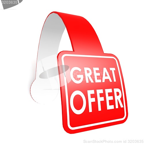 Image of Great offer hang label
