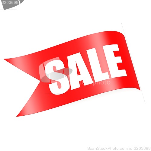 Image of Red sale label