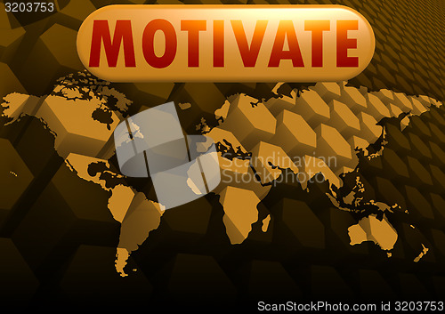 Image of Motivate world map