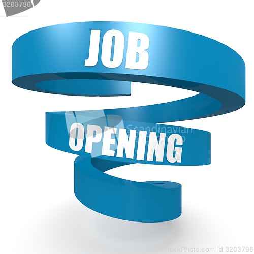 Image of Job opening blue helix banner