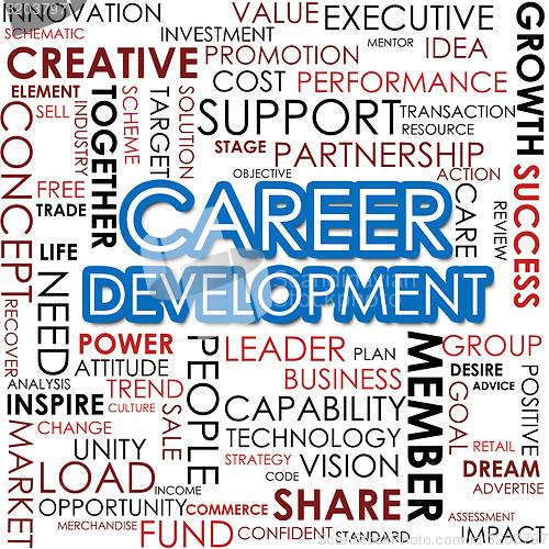 Image of Career development word cloud