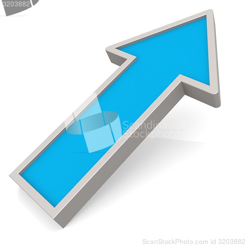 Image of Blue arrow