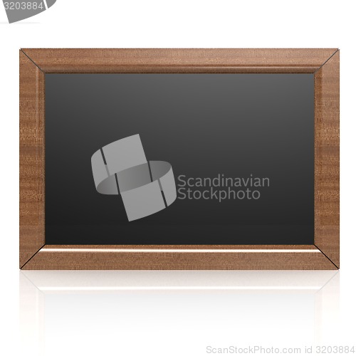 Image of Blank blackboard