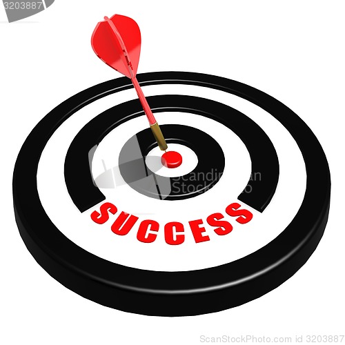 Image of Success dart board