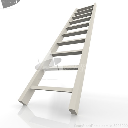 Image of White ladder