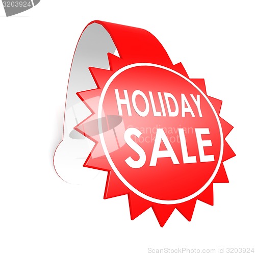 Image of Holiday sale star label