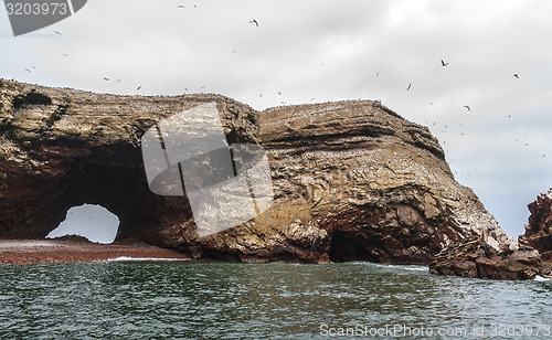 Image of Islas Ballestas rocky formation