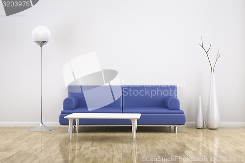 Image of room and sofa