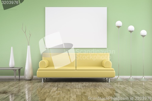 Image of room and sofa