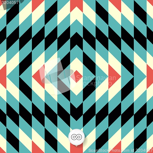 Image of Seamless geometric background. Mosaic. 