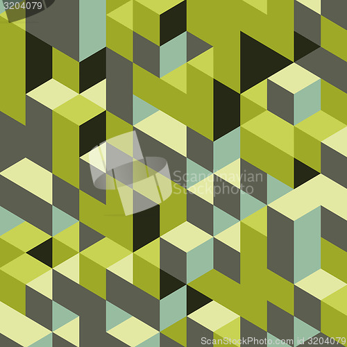 Image of Abstract geometrical 3d background. 