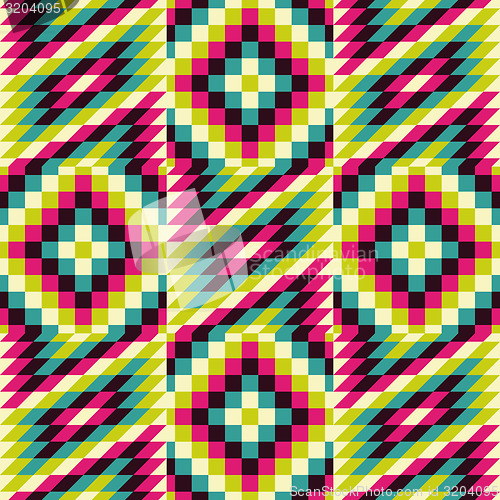 Image of Seamless pattern. Mosaic. 