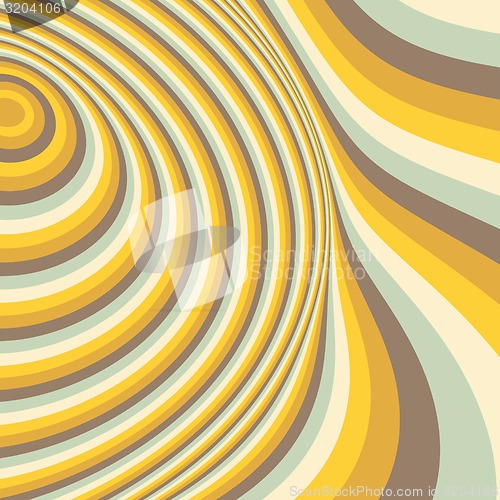 Image of Abstract swirl background. Pattern with optical illusion. 