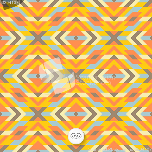 Image of Seamless geometric background. Mosaic. 