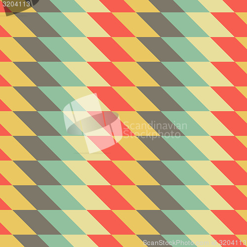 Image of Seamless geometric background. Mosaic. 