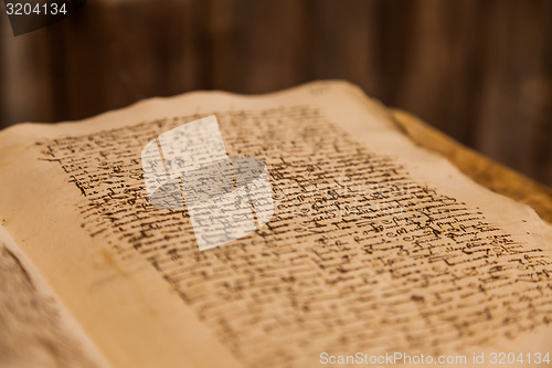 Image of 300 years old book