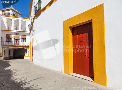 Image of Bullring area in Seville