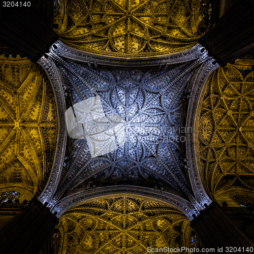 Image of Seville Cathedral Interior