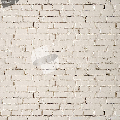 Image of white brick wall background