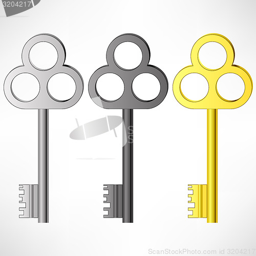 Image of Set of Old Keys