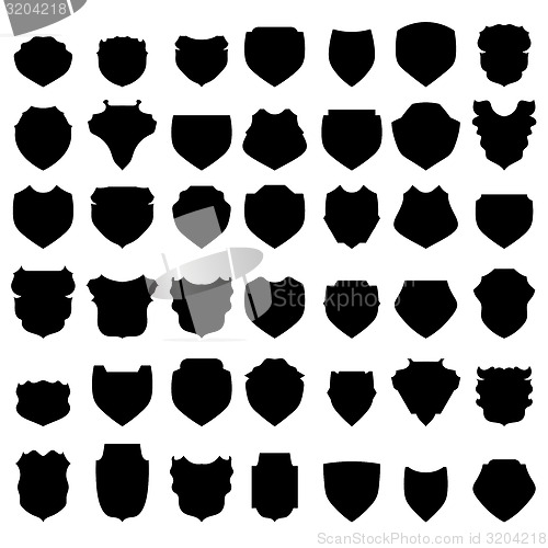 Image of Silhouettes of Shields