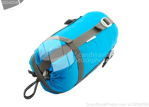 Image of Sleeping bag packed