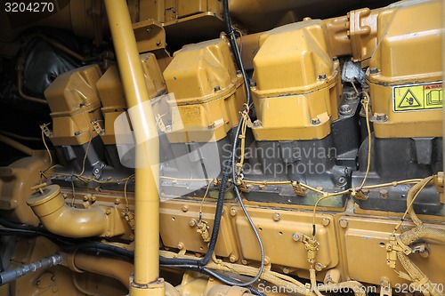 Image of Big Diesel Engine