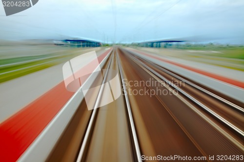 Image of Rails blur