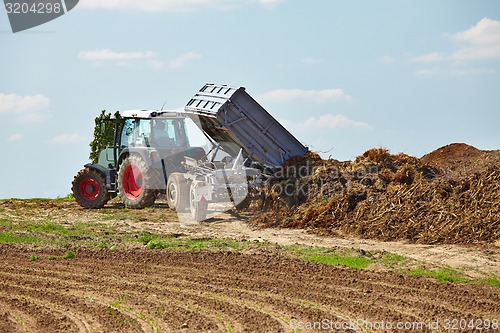 Image of Tractor at work