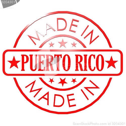 Image of Made in Puerto Rico red seal