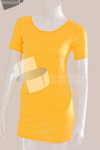 Image of T-Shirt long yellow