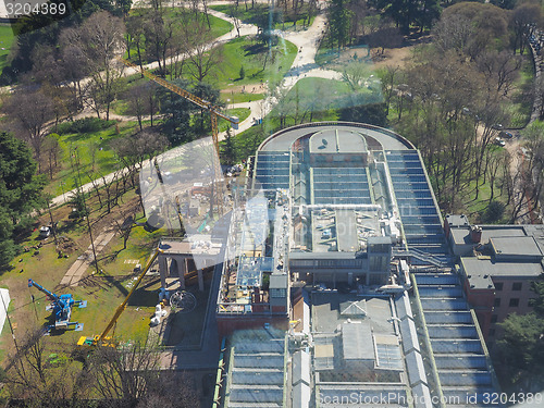 Image of Milan aerial view