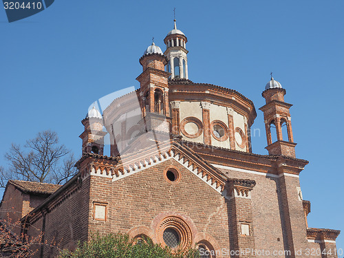 Image of Sant Eustorgio church Milan